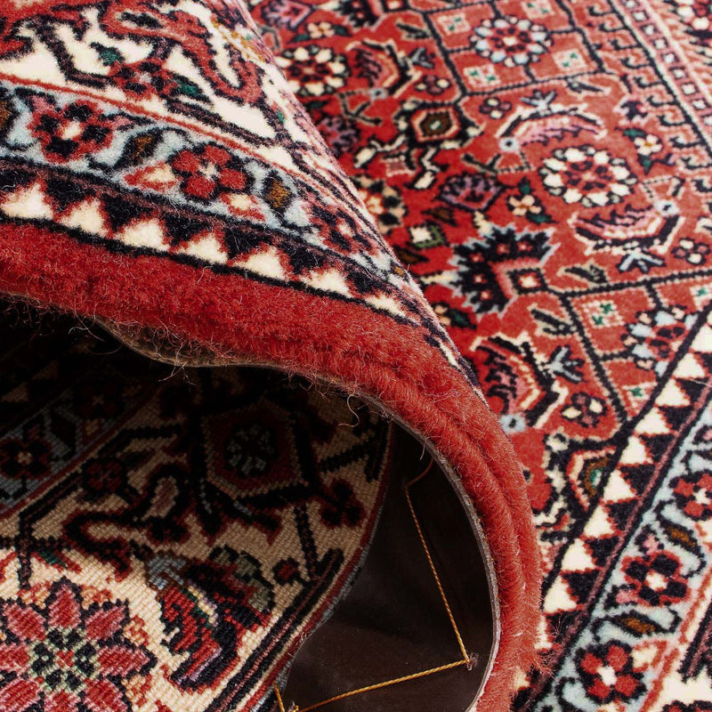 Dywan perski - Bijar kwadratowy  - 112 x 100 cm - czerwony