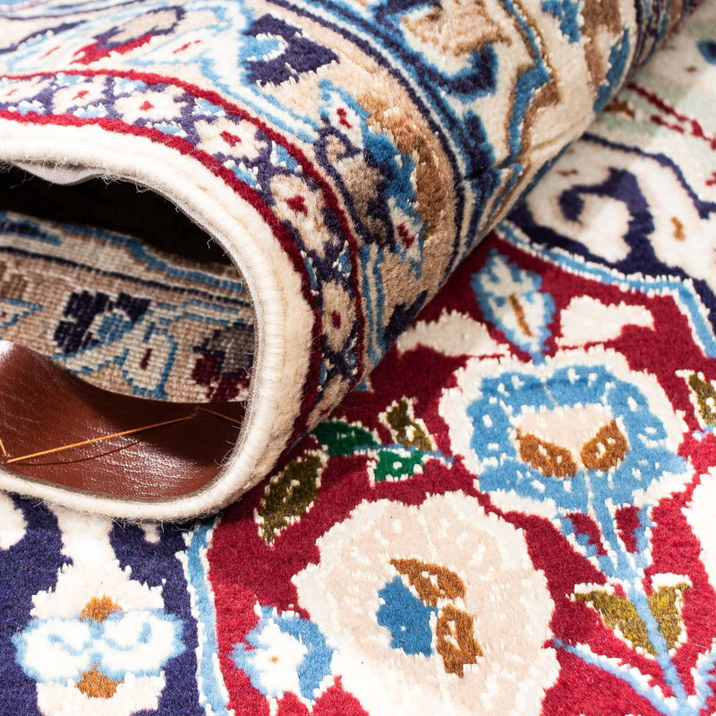 Dywan perski - Nain - Królewski - 260 x 158 cm - wielokolorowy