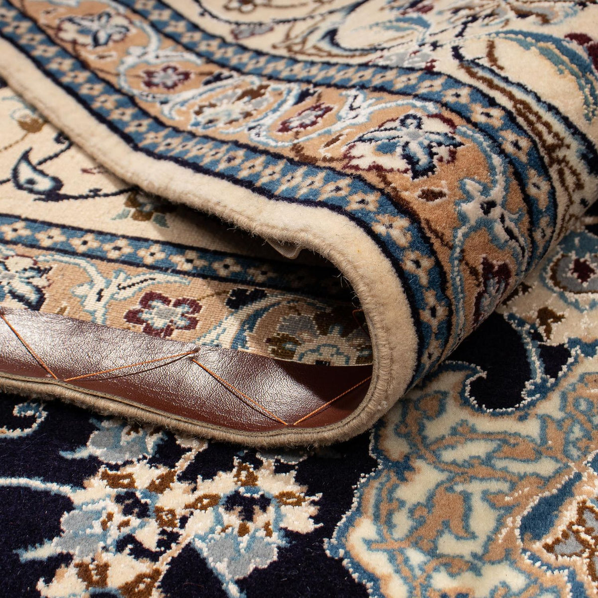 Dywan perski - Nain - Premium - 296 x 198 cm - beżowy