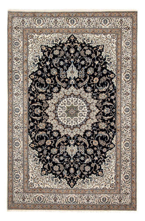 Dywan perski - Nain - Premium - 296 x 200 cm - ciemnoniebieski
