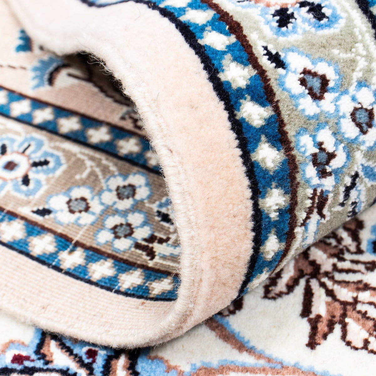 Dywan perski - Nain - Premium - 290 x 200 cm - beżowy