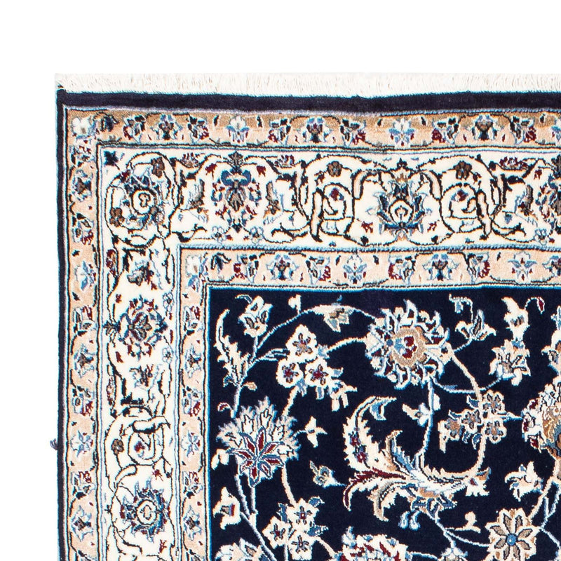 Dywan perski - Nain - Królewski - 228 x 155 cm - ciemnoniebieski