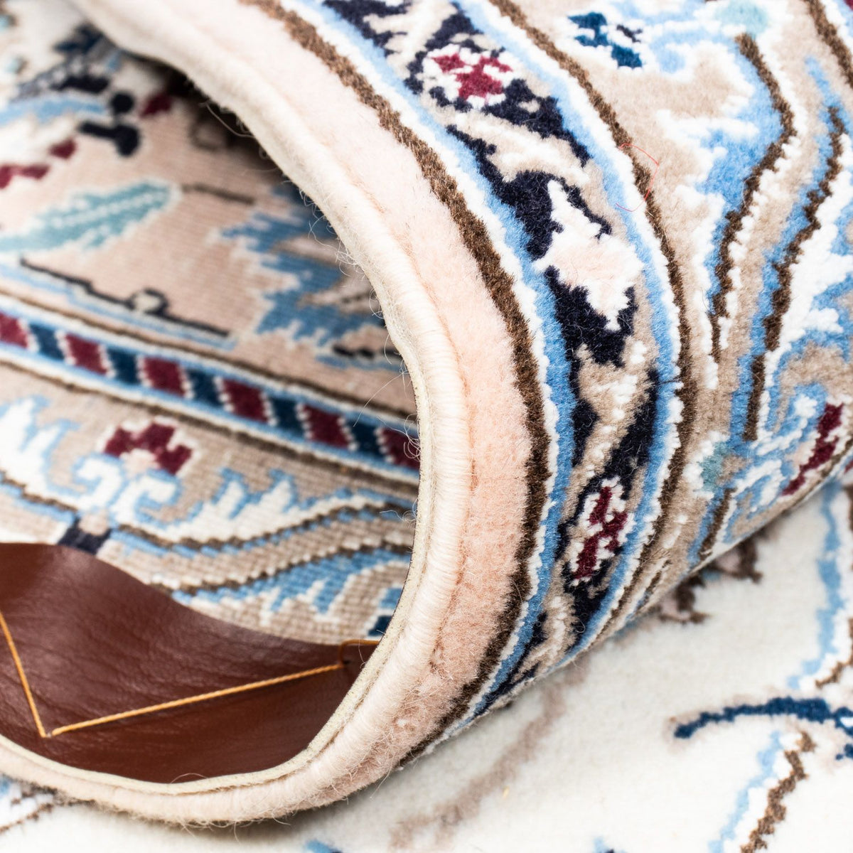 Dywan perski - Nain - Królewski - 290 x 204 cm - beżowy