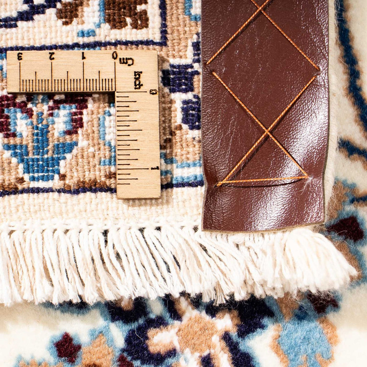 Dywan perski - Nain - Królewski - 261 x 155 cm - beżowy