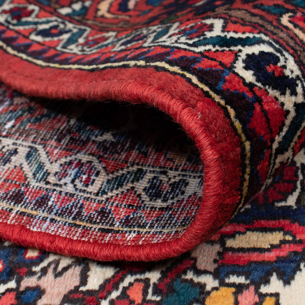 Perski dywan - Nomadyczny - 312 x 202 cm - ciemna czerwień