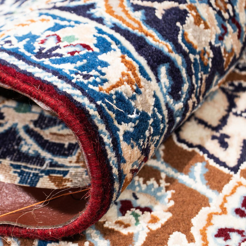 Dywan perski - Nain - Królewski - 253 x 150 cm - ciemnoniebieski