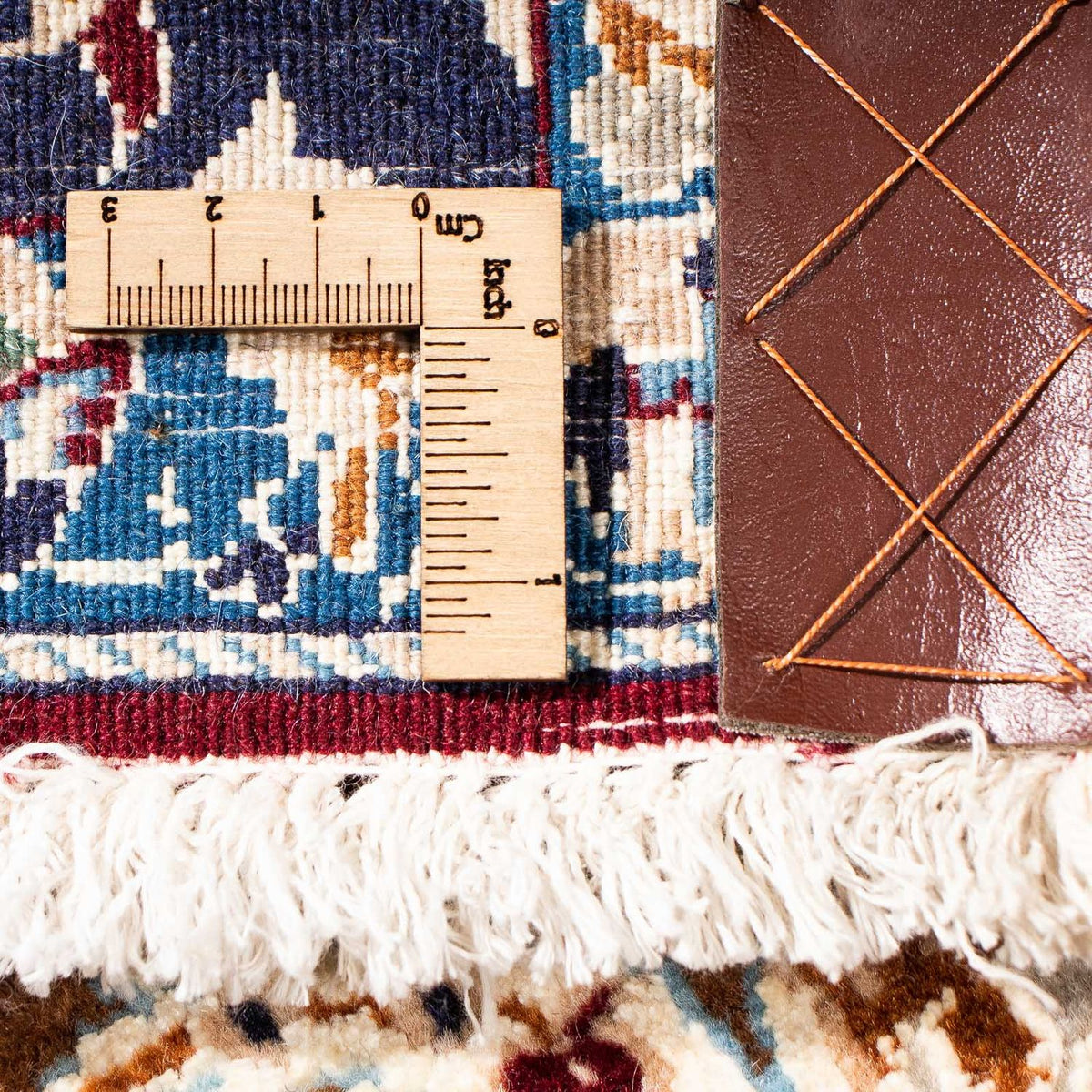 Dywan perski - Nain - Królewski - 253 x 150 cm - ciemnoniebieski