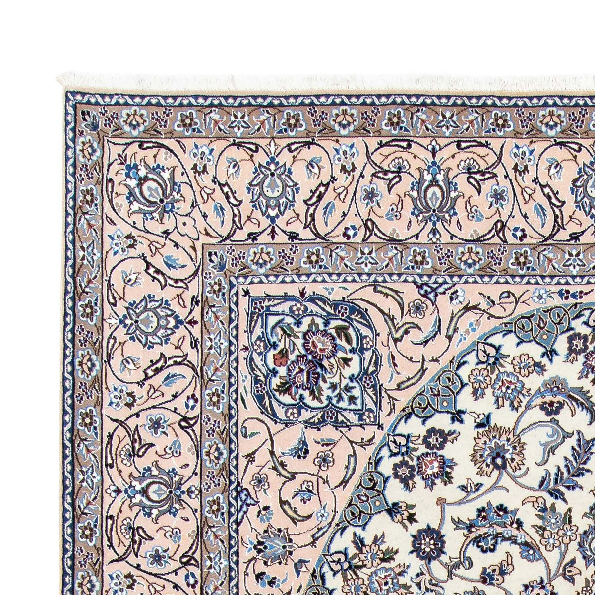 Dywan perski - Nain - Premium - 300 x 200 cm - beżowy