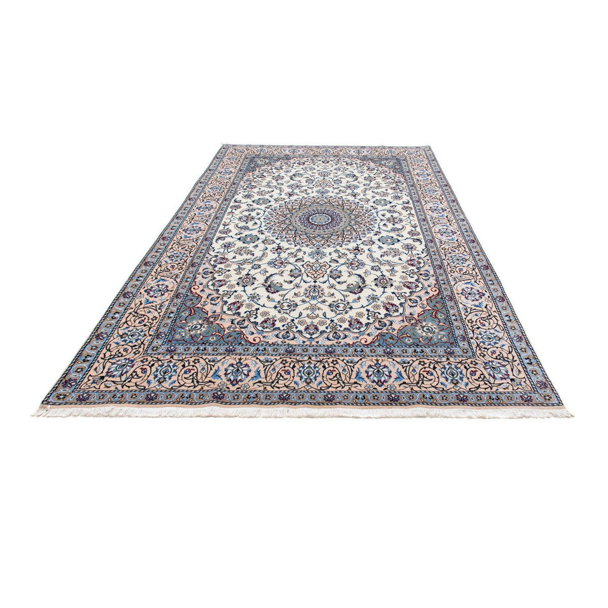 Dywan perski - Nain - Królewski - 305 x 192 cm - beżowy