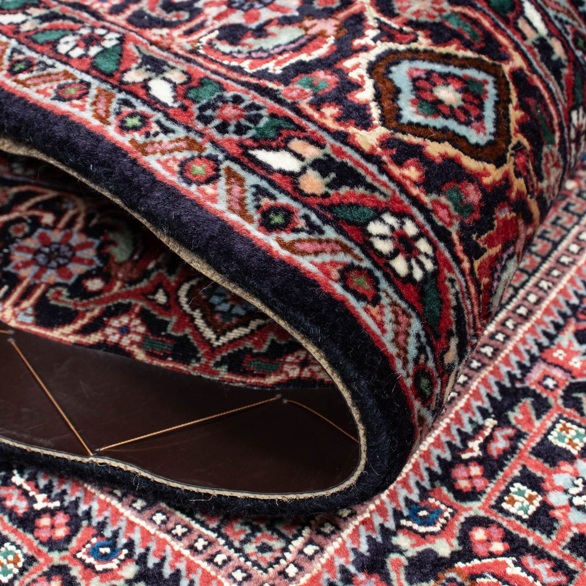 Dywan perski - Bijar - 210 x 136 cm - jasna czerwień