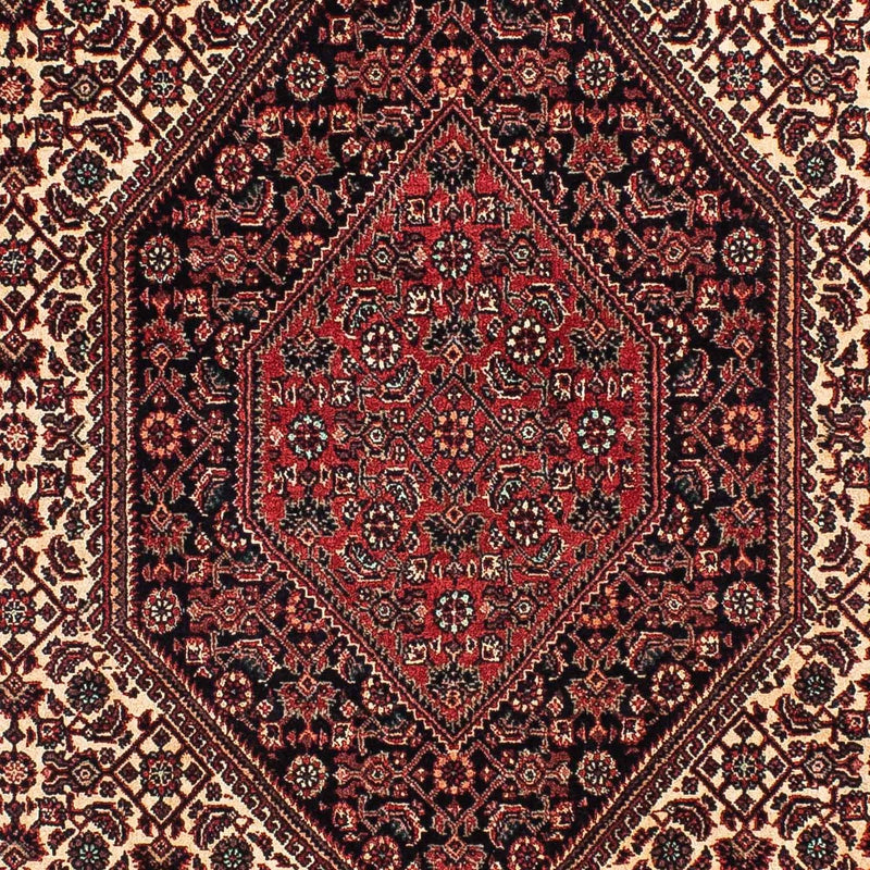 Biegacz Dywan perski - Bijar - 198 x 102 cm - beżowy