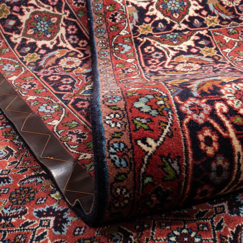 Dywan perski - Bijar - 337 x 250 cm - ciemna czerwień