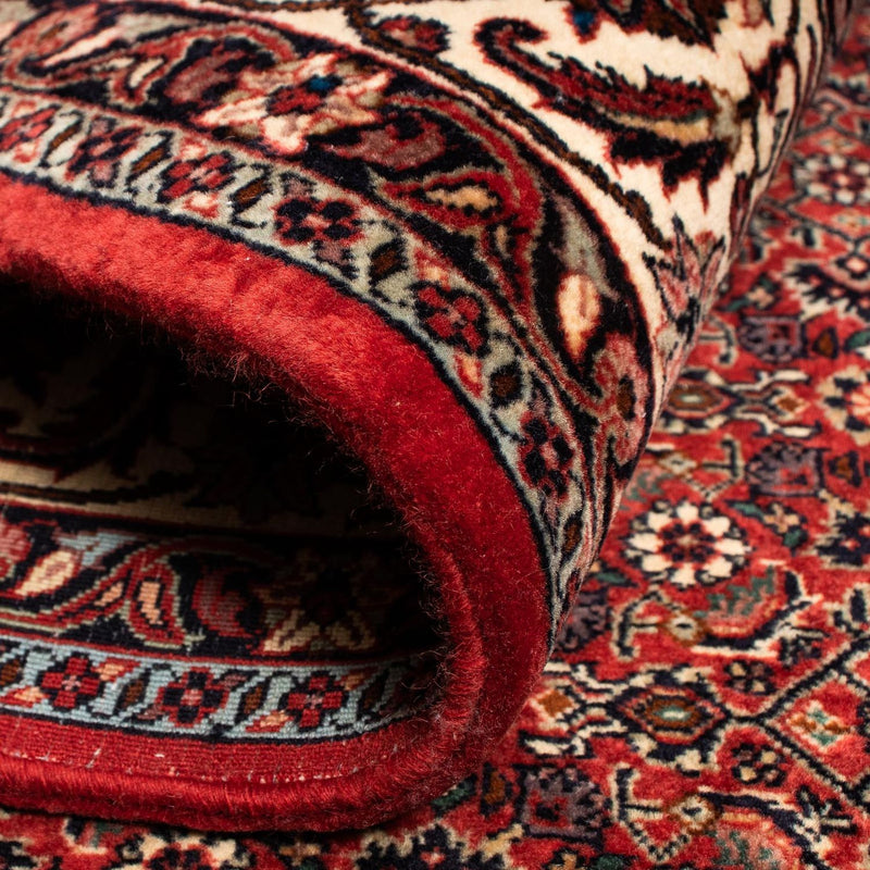 Dywan perski - Bijar - 255 x 205 cm - ciemna czerwień