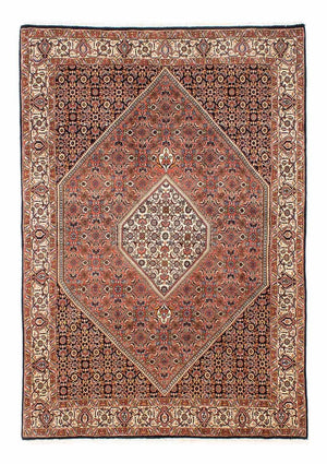 Dywan perski - Bijar - 242 x 165 cm - jasna czerwień