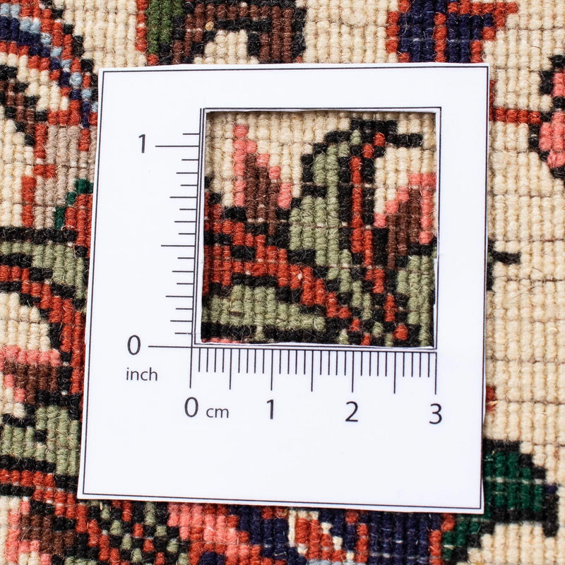 Dywan perski - Bijar - 242 x 173 cm - ciemna czerwień