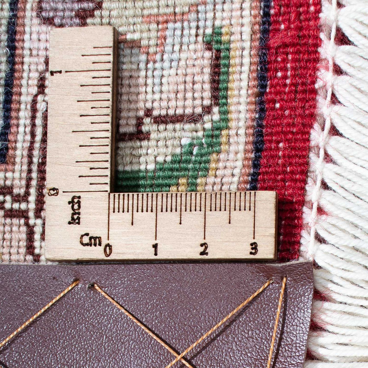 Dywan perski - Tabriz - Królewski - 302 x 203 cm - ciemna czerwień