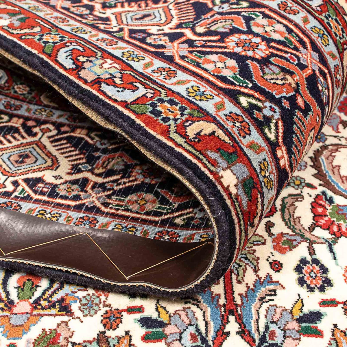 Dywan perski - Bijar - 202 x 150 cm - beżowy