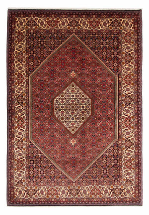 Dywan perski - Bijar - 242 x 171 cm - brązowy