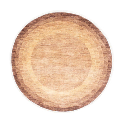 Dywan Ziegler - Modern okrągły  - 153 x 151 cm - brązowy