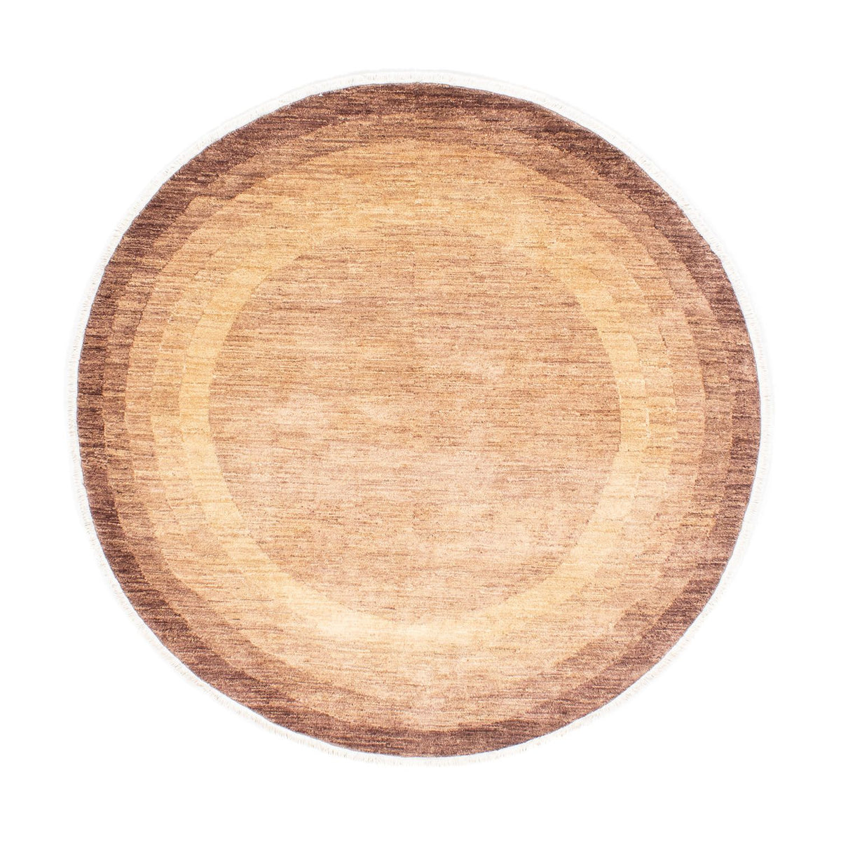 Dywan Ziegler - Modern okrągły  - 153 x 151 cm - brązowy