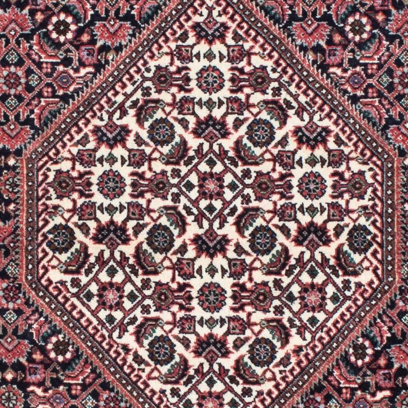 Biegacz Dywan perski - Bijar - 199 x 72 cm - ciemnoniebieski