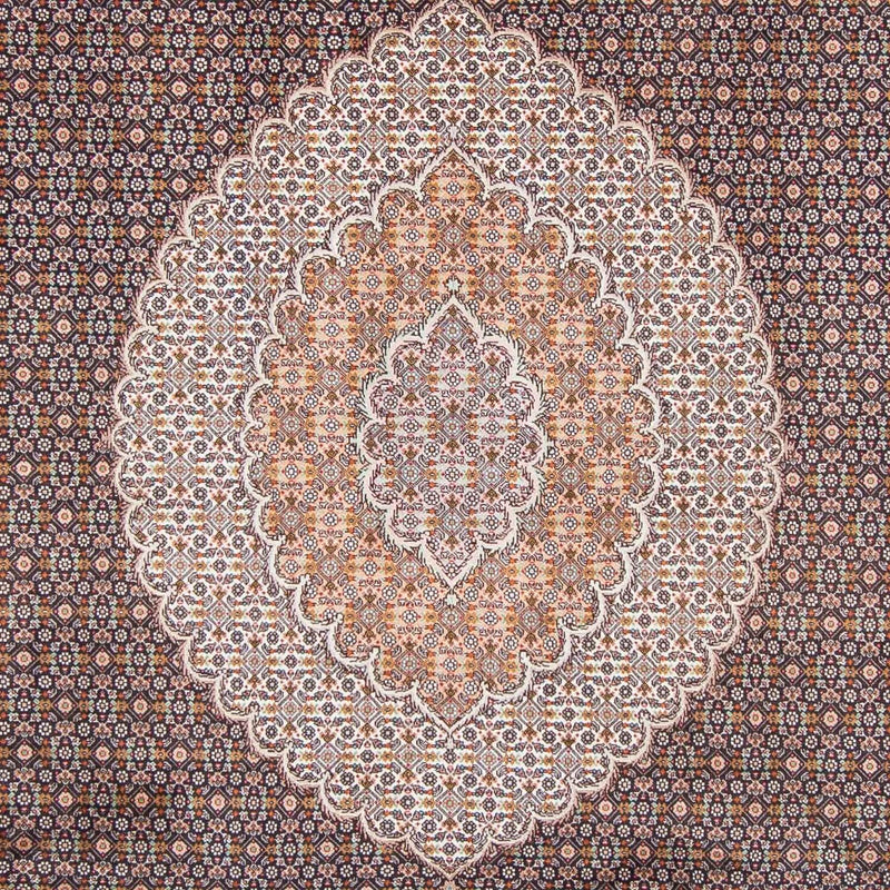 Dywan perski - Tabriz - 295 x 205 cm - ciemnoniebieski