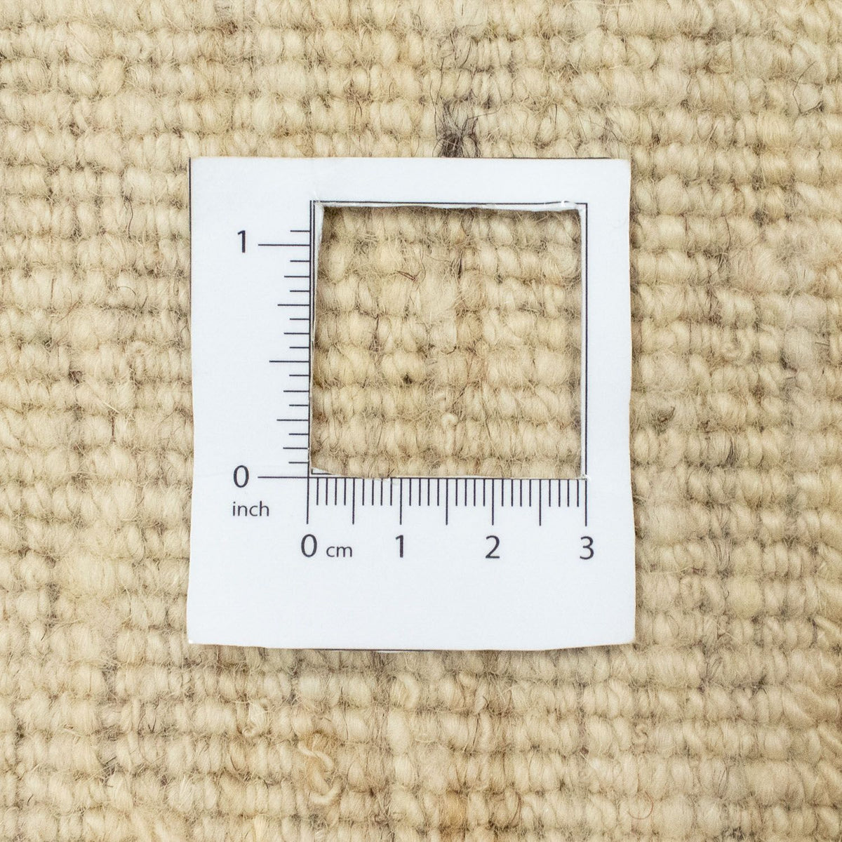 Dywan Gabbeh - perski - 186 x 125 cm - beżowy