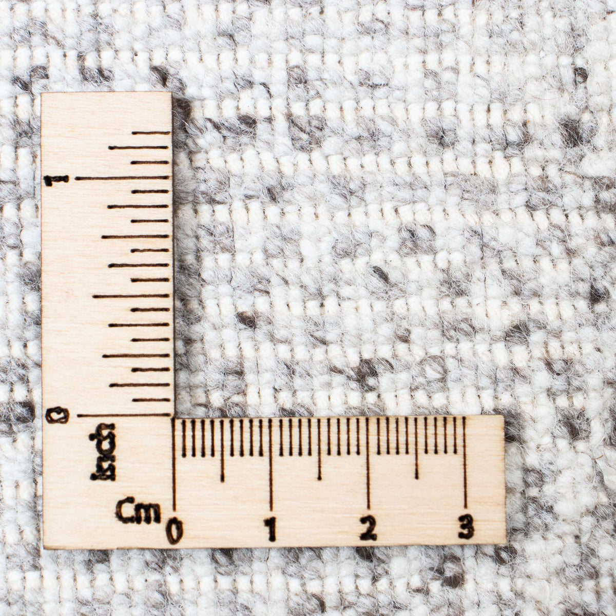 Designerski dywan - 202 x 143 cm - srebrny