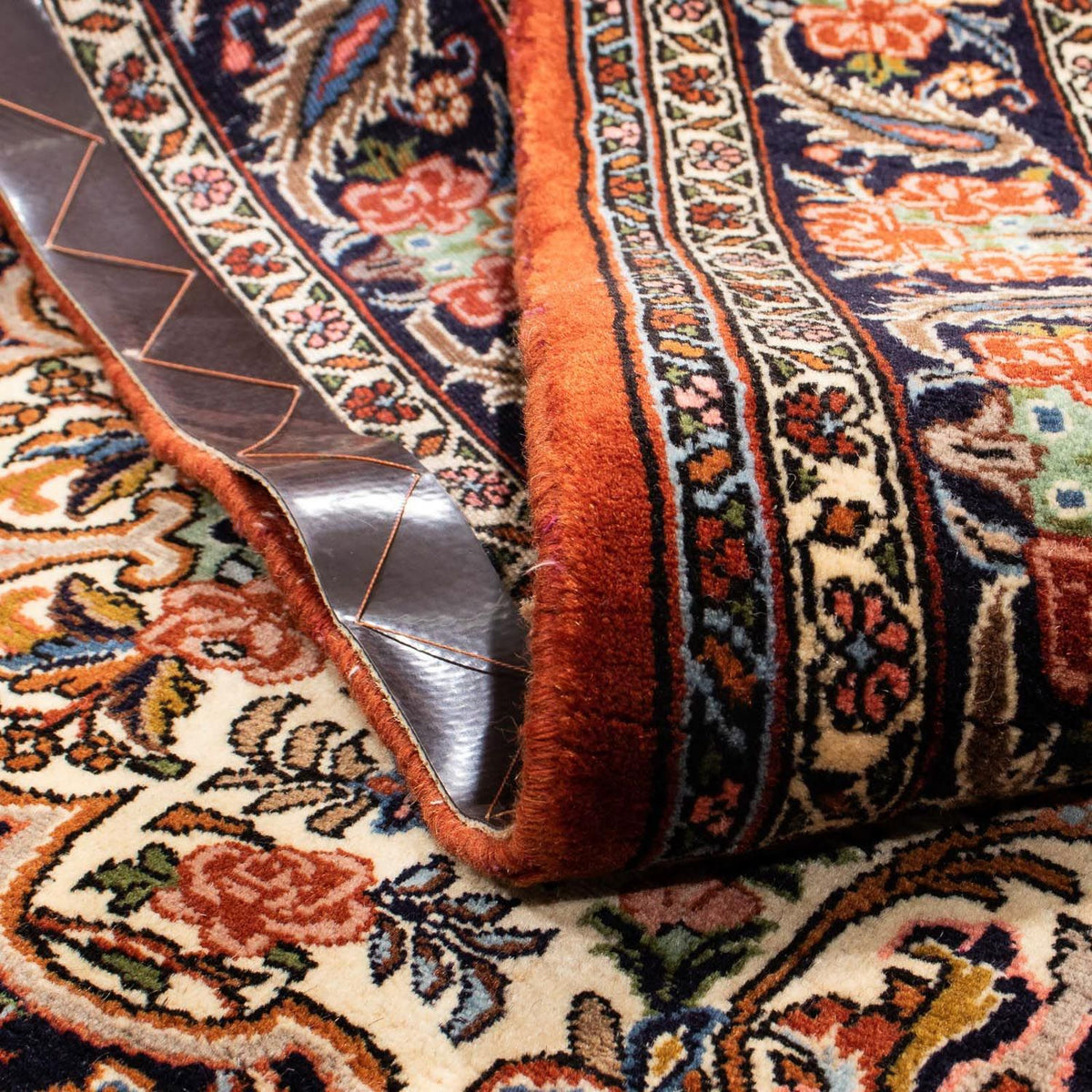 Dywan perski - Bijar - 211 x 139 cm - beżowy