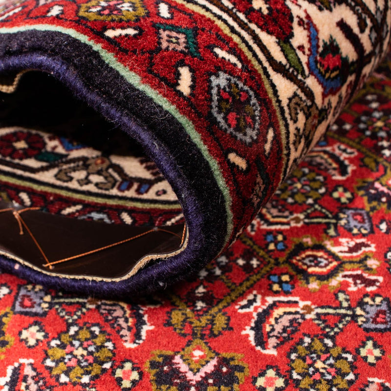 Dywan perski - Bijar - 263 x 164 cm - ciemna czerwień