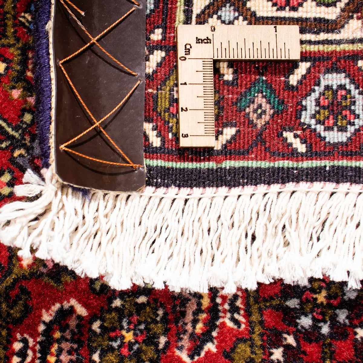 Dywan perski - Bijar - 263 x 164 cm - ciemna czerwień