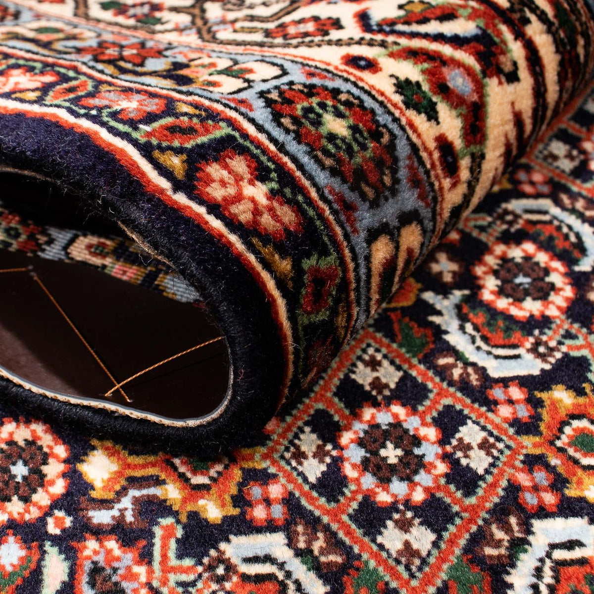 Dywan perski - Bijar - 270 x 167 cm - brązowy