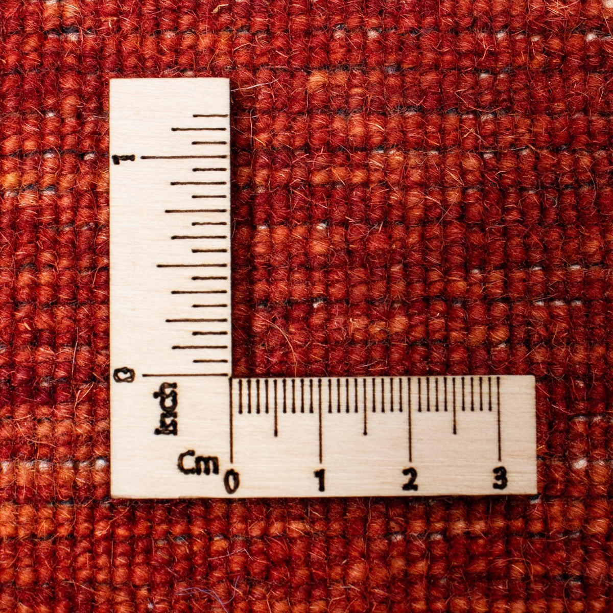 Dywan Gabbeh - Loribaft Perski - 204 x 142 cm - czerwony