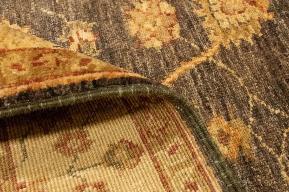 Dywan Zieglera - 128 x 89 cm - ciemnobrązowy