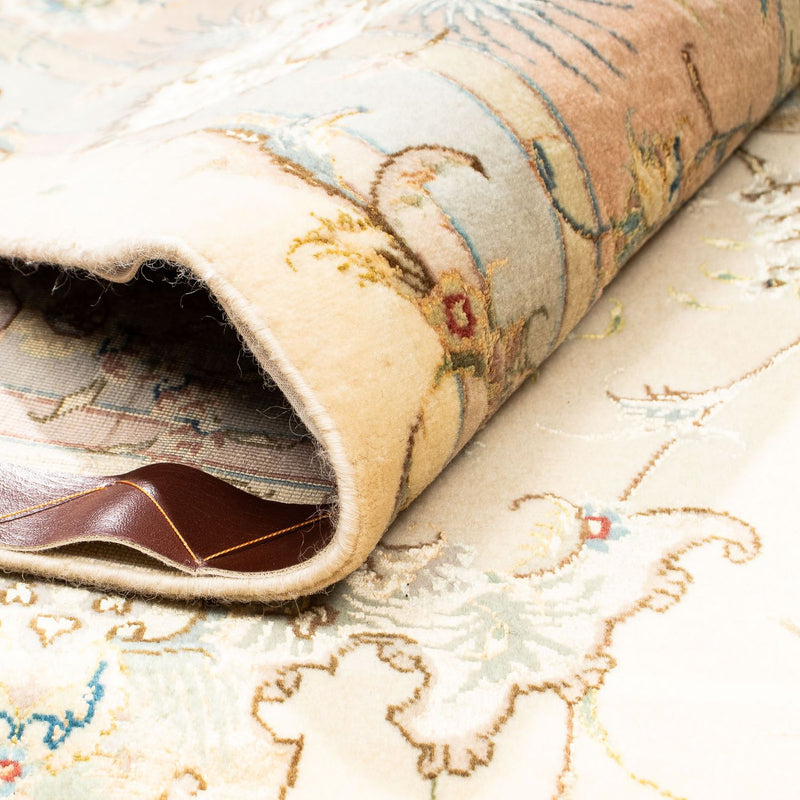 Dywan perski - Tabriz - Królewski - 308 x 200 cm - beżowy