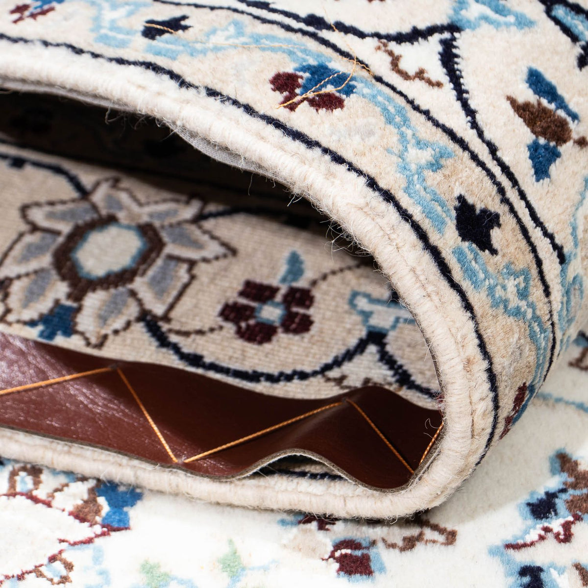 Dywan perski - Nain - Królewski - 170 x 112 cm - beżowy