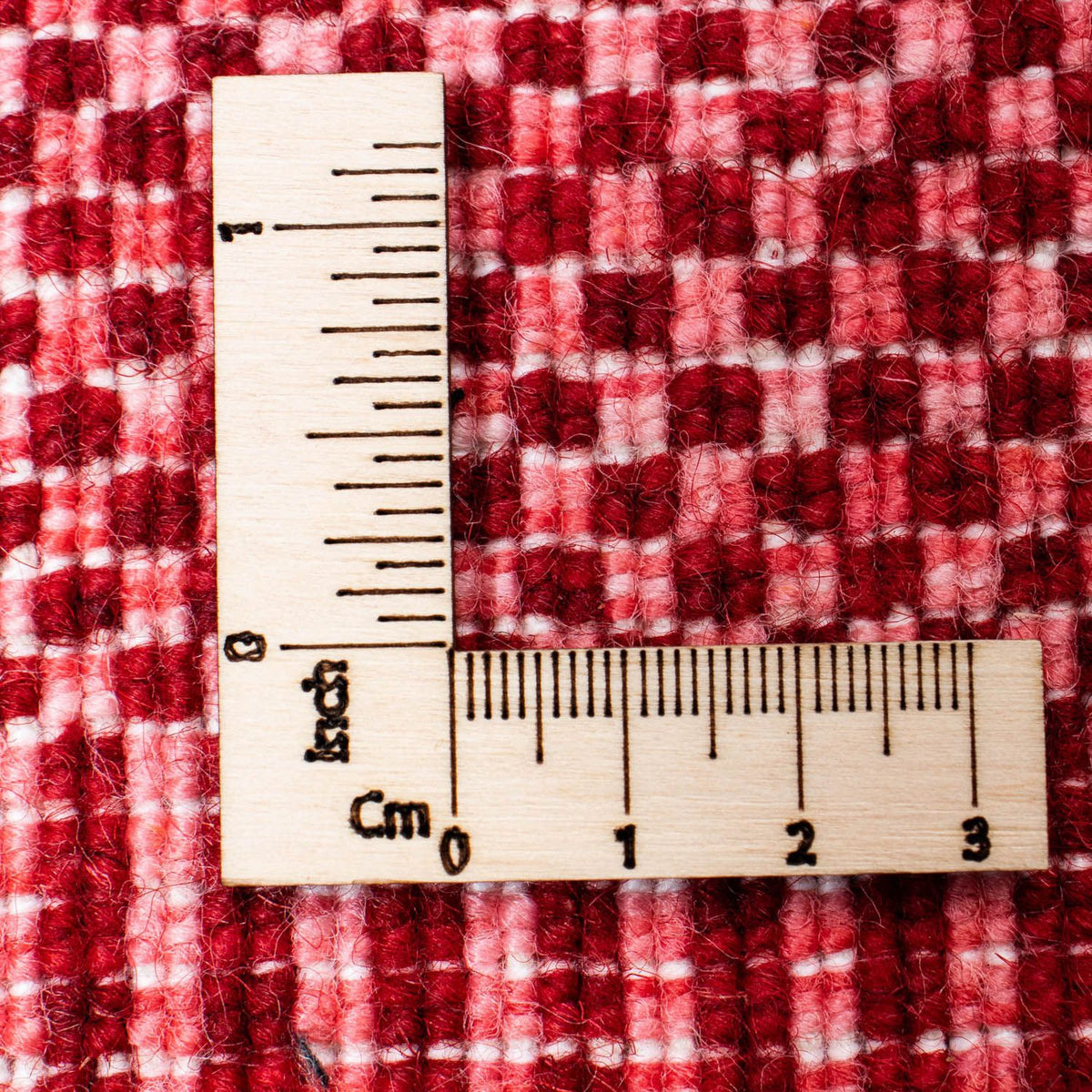 Designerski dywan - 182 x 132 cm - czerwony