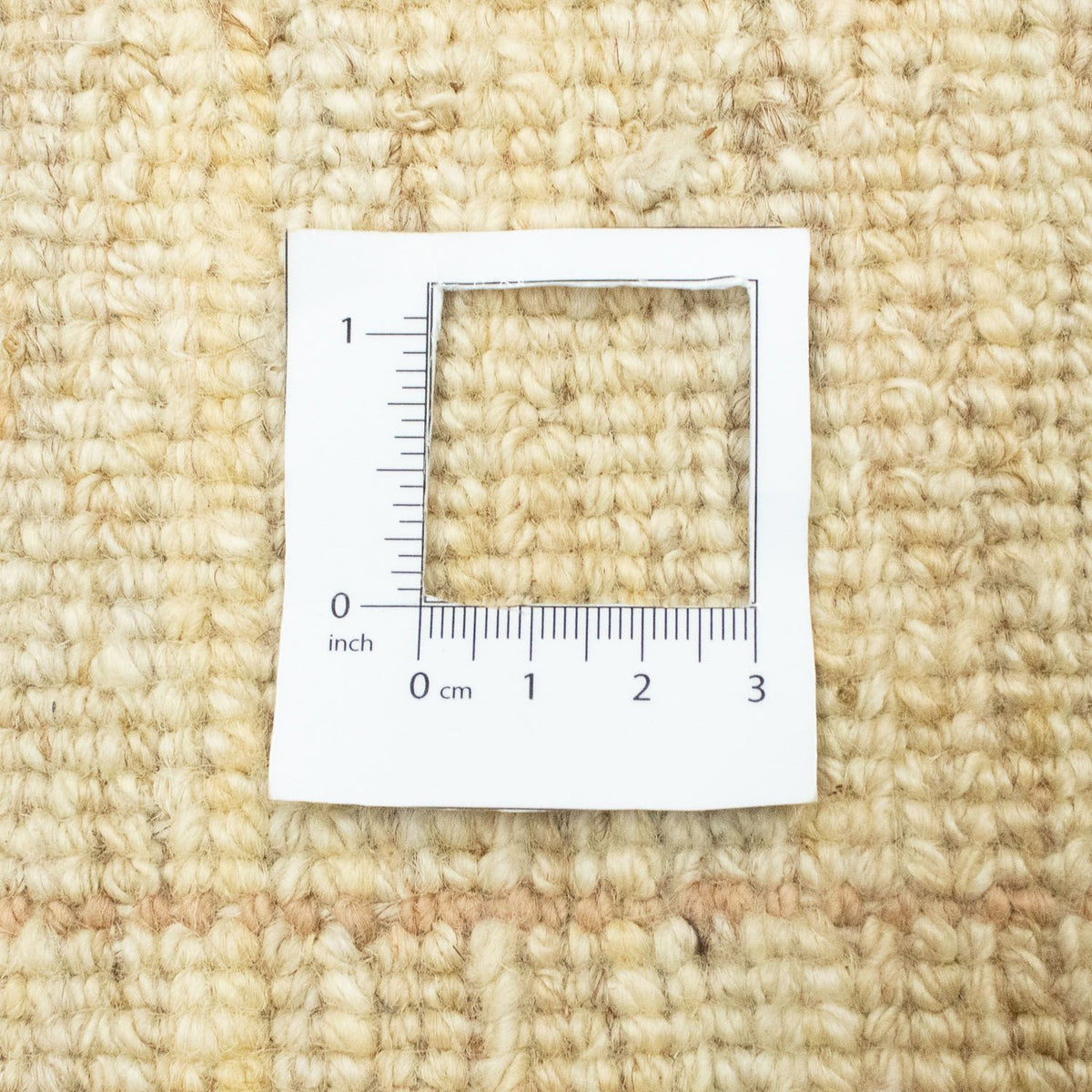 Dywan Gabbeh - perski - 193 x 147 cm - beżowy