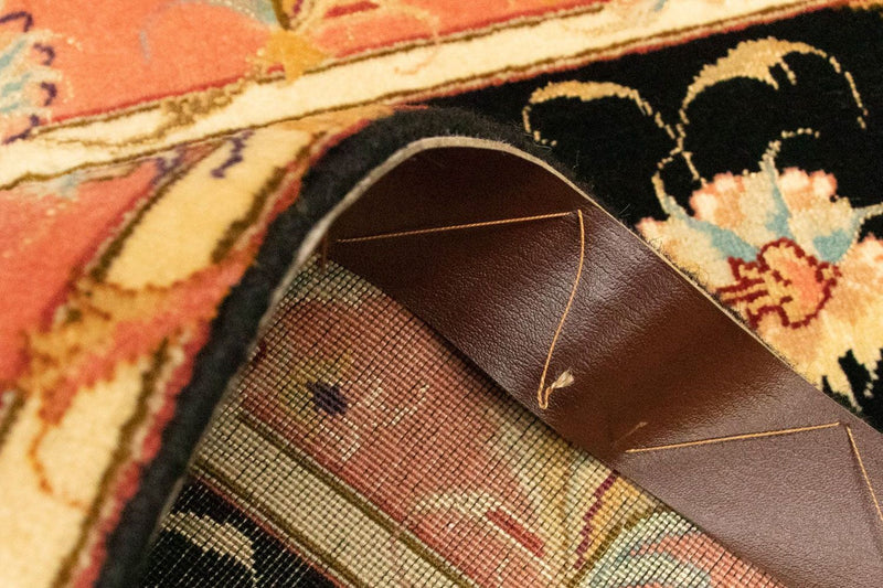 Dywan perski - Tabriz - Królewski - 118 x 71 cm - czarny