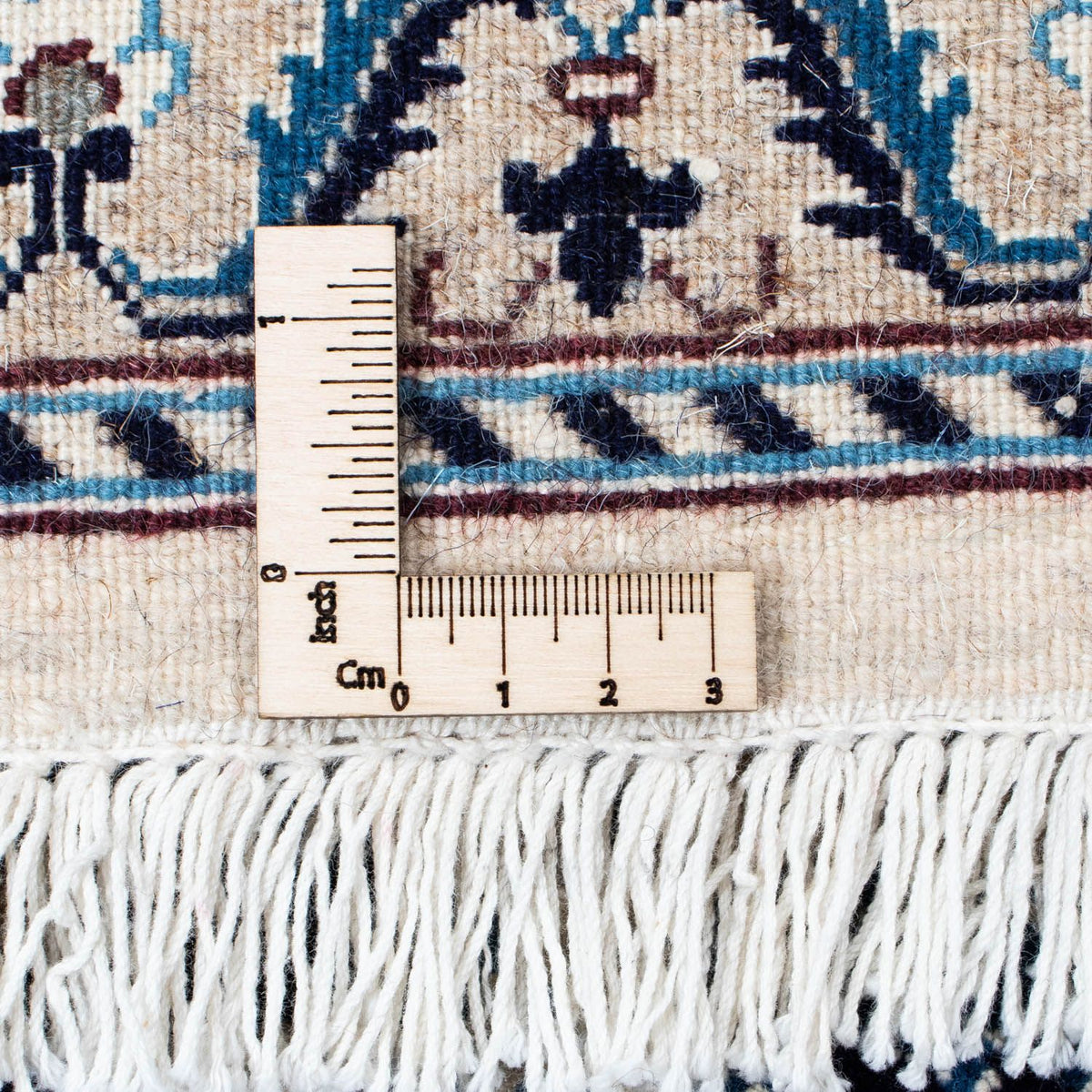 Dywan perski - Nain - 295 x 199 cm - ciemnoniebieski