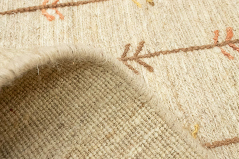 Dywan Gabbeh - perski - 230 x 157 cm - beżowy