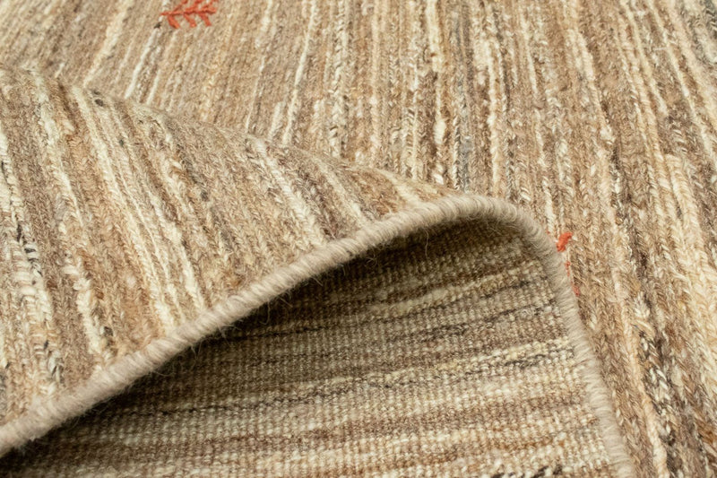 Dywan Gabbeh - perski - 172 x 112 cm - beżowy