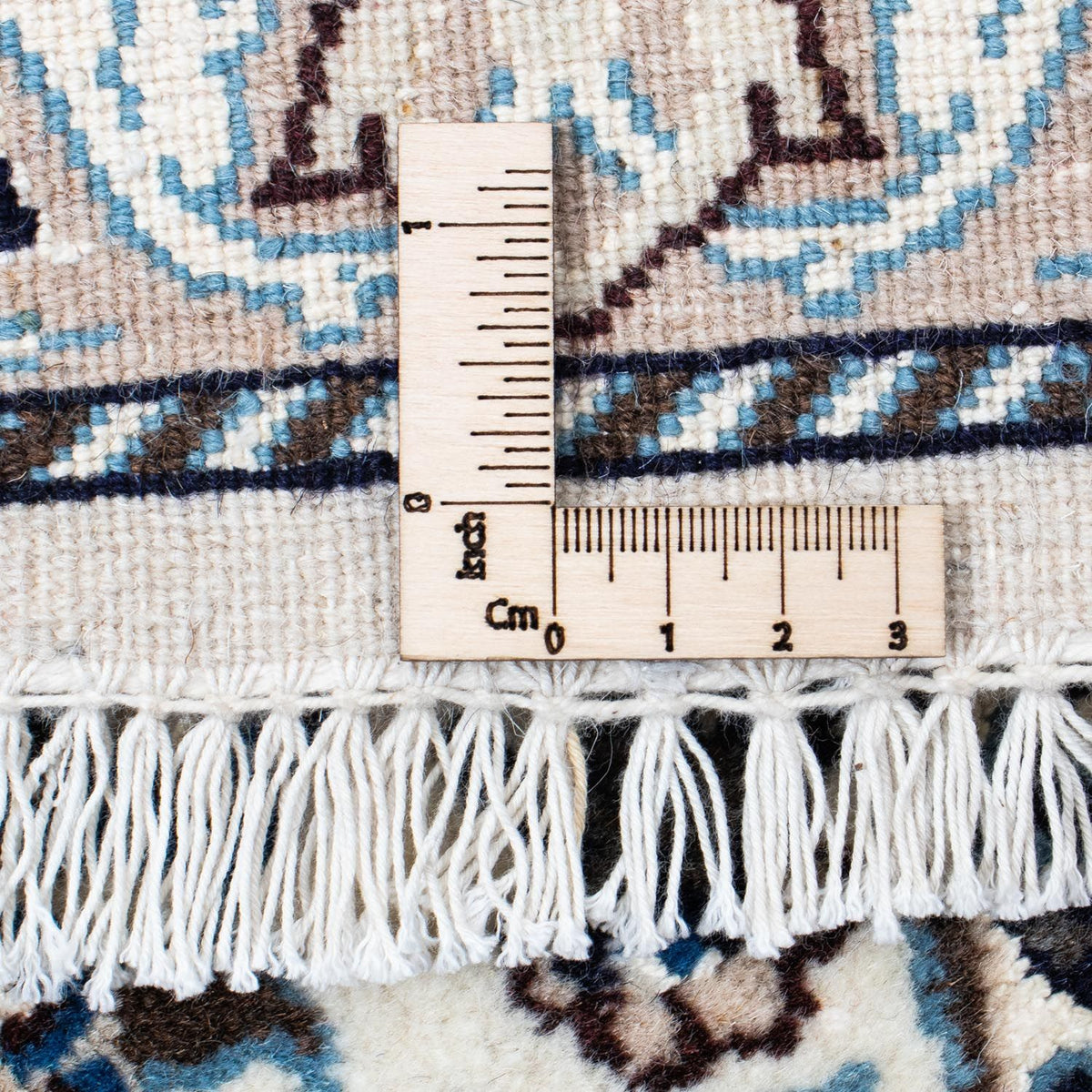 Dywan perski - Nain - 283 x 200 cm - beżowy