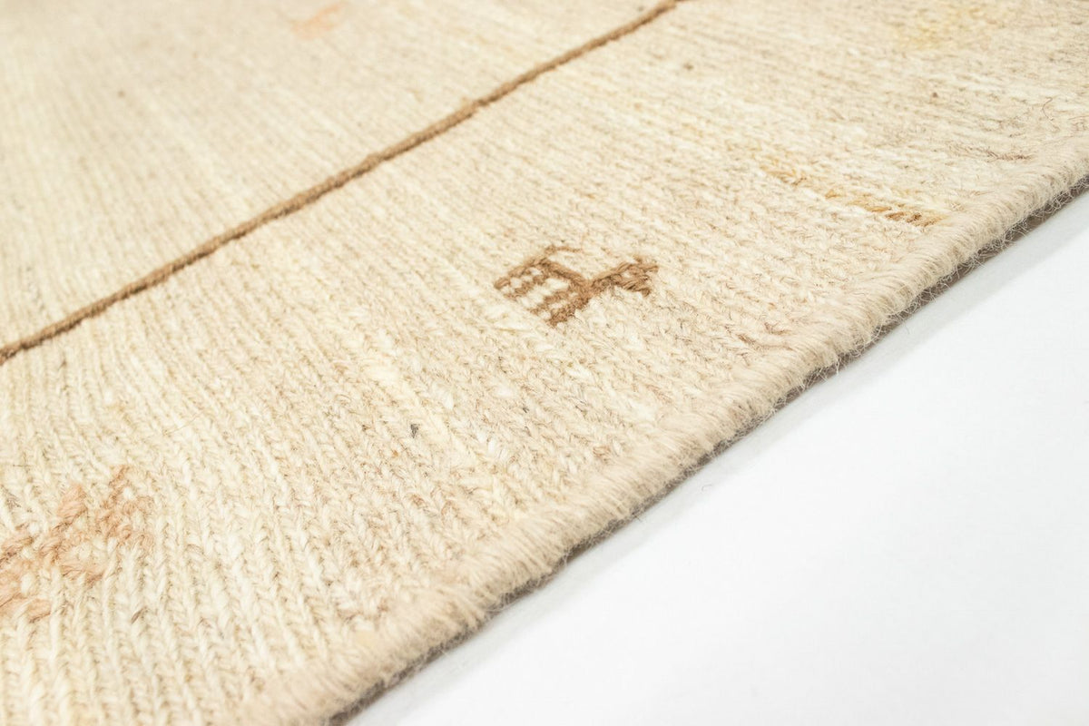 Dywan Gabbeh - perski - 171 x 110 cm - beżowy