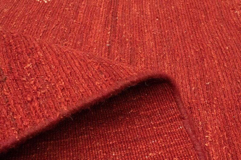 Dywan Gabbeh - perski - 169 x 118 cm - czerwony