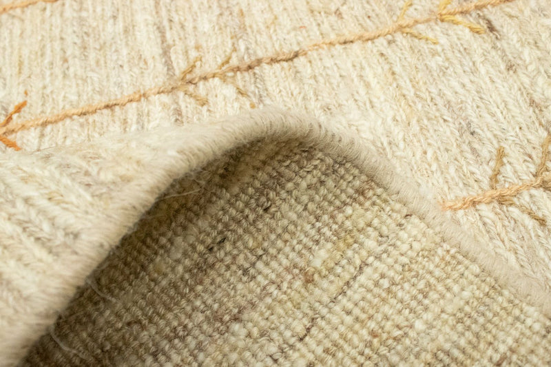 Dywan Gabbeh - perski - 240 x 167 cm - beżowy