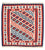 Dywan Kelim - Orientalny kwadratowy  - 104 x 100 cm - wielokolorowy