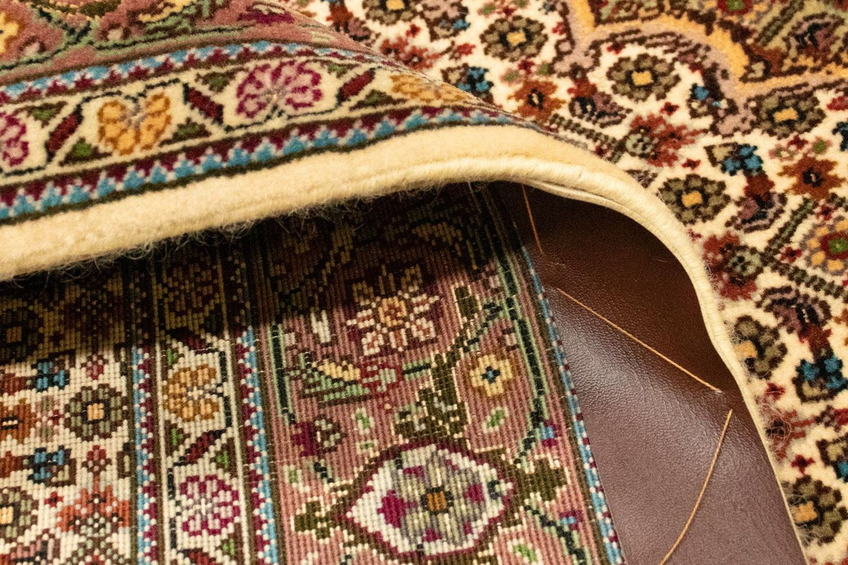 Dywan perski - Tabriz - Królewski - 126 x 83 cm - beżowy