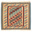 Dywan Kelim - Orientalny kwadratowy  - 107 x 101 cm - beżowy