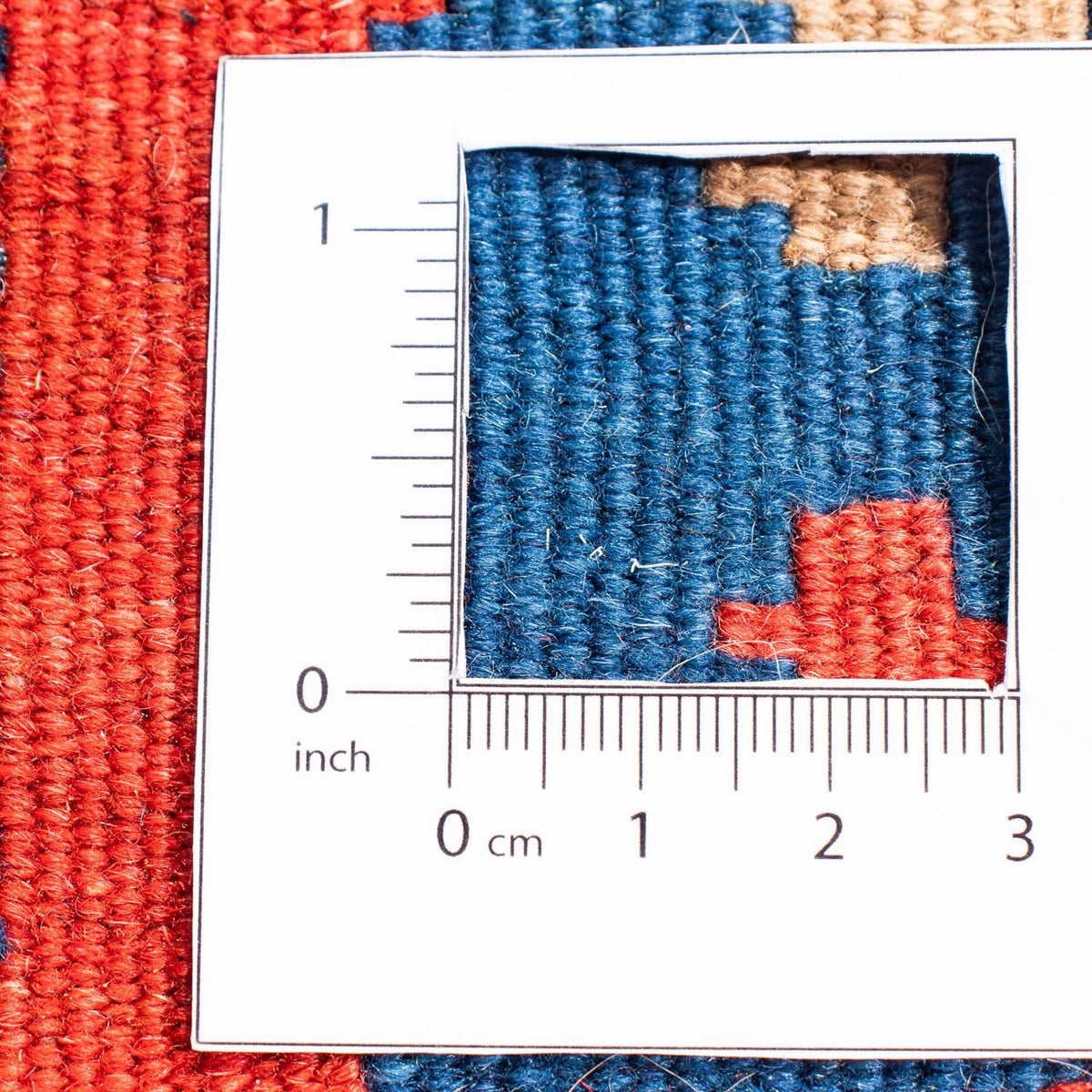 Dywan Kelim - Orientalny kwadratowy  - 104 x 102 cm - wielokolorowy